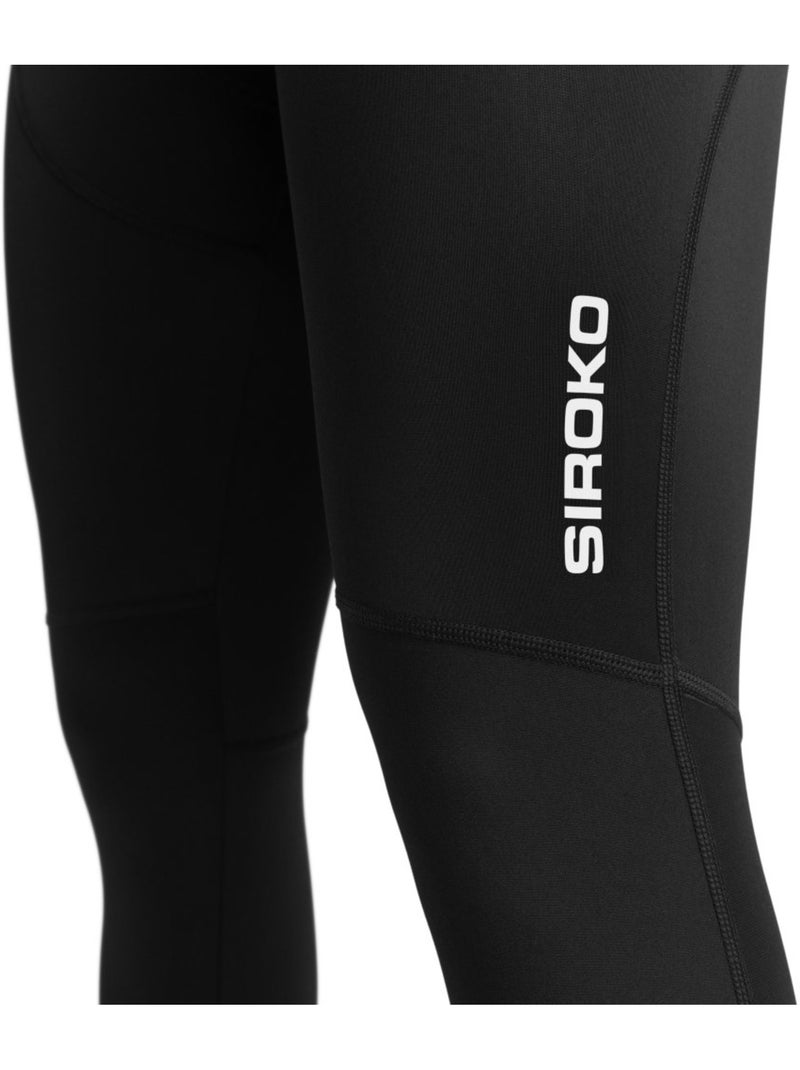 Cuissard vélo long femme cyclisme femme mont cenis Noir - Kiabi