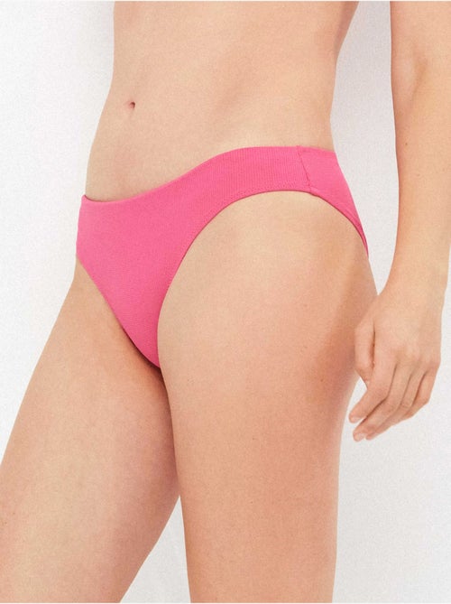 Culotte bikini couleur unie - Kiabi