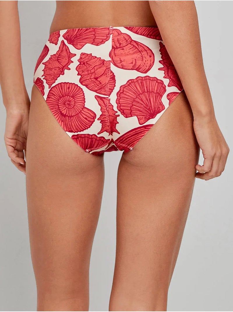 Culotte bikini haute Multicolore - Kiabi