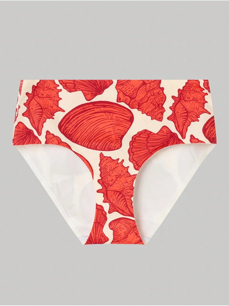 Culotte bikini haute Multicolore - Kiabi