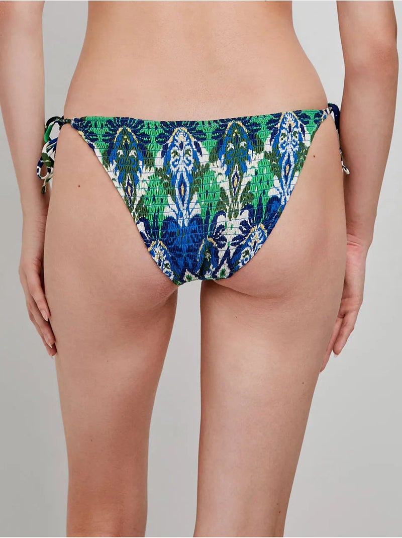 Culotte bikini imprimé tribal Multicolore - Kiabi