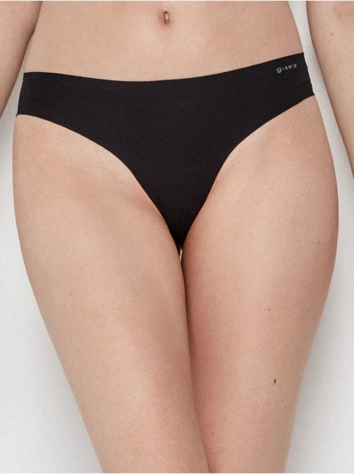 Culotte brésilienne en tissu de coton éco - Kiabi