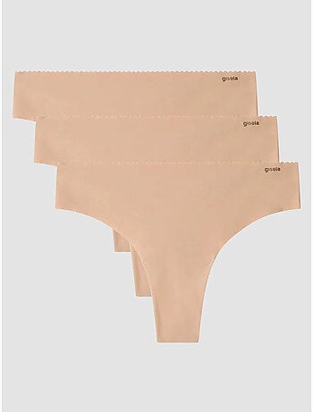 Culotte brésilienne invisible en microfibre