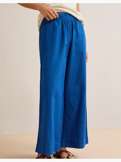 Culotte broek met linnen, MO Fashion - Kiabi