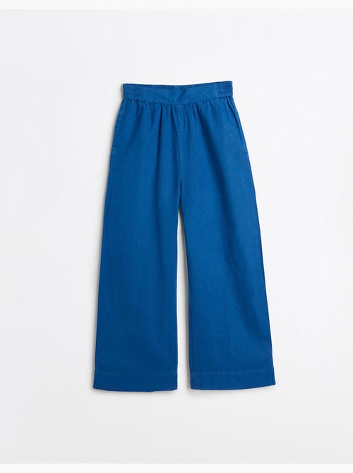Culotte broek met linnen, MO Fashion - Kiabi