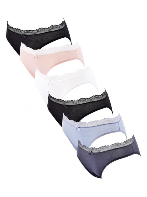 Culotte CXL By LACROIX X6 - Pack de 6 - Kiabi