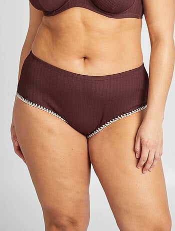 Culotte de bain bicolore