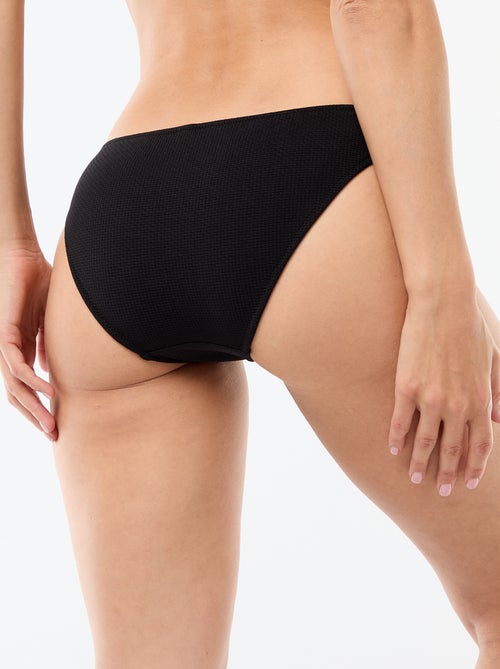 Culotte de bain en maille texturée - Kiabi