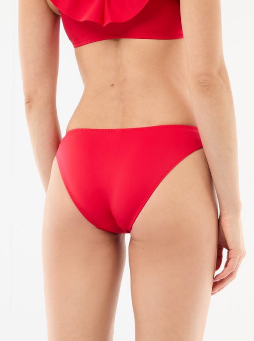 Culotte de bain en microfibre souple - Kiabi