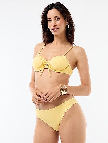 Culotte de bain imprimé vichy