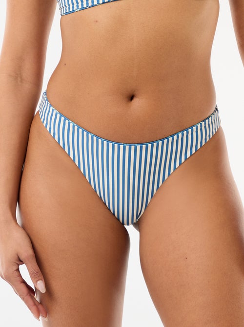 Culotte de bain imprimée réversible - Kiabi