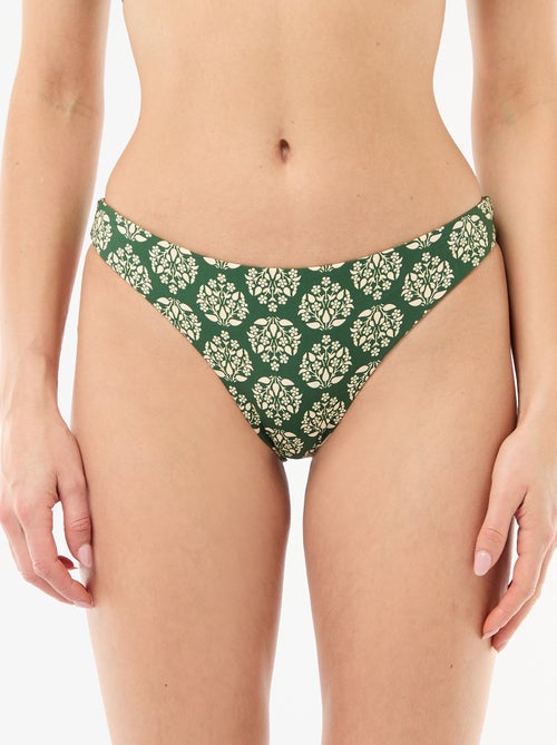 Culotte de bain imprimée réversible - Kiabi