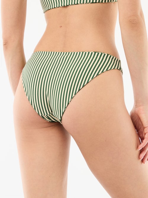 Culotte de bain imprimée réversible - Kiabi