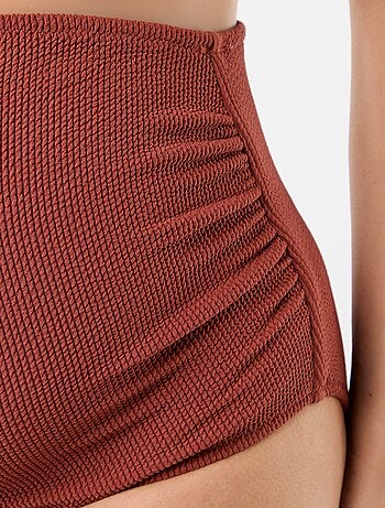 Culotte de bain maternité taille haute