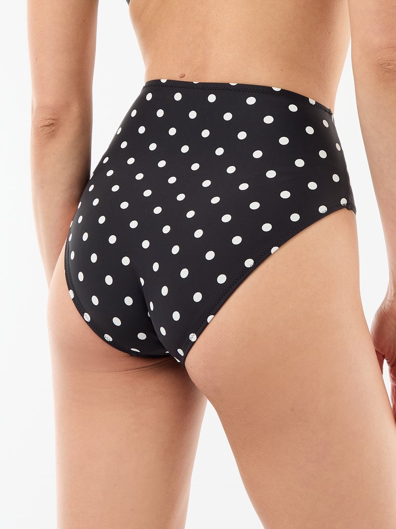 Culotte de bain shapewear taille haute Noir - Kiabi