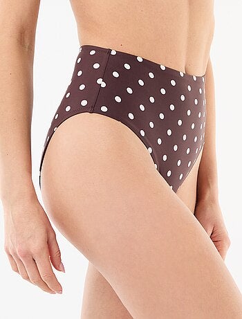 Culotte de bain shapewear taille haute