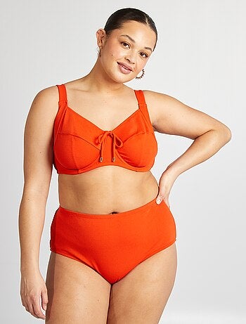 Culotte de bain taille haute