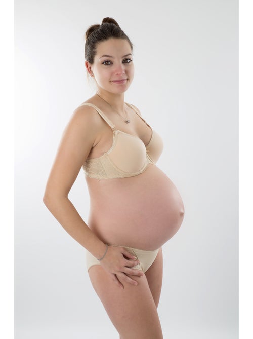 Culotte de maternité angélique avec dentelle 'bogema' - Kiabi Culotte de maternité angélique avec dentelle 'bogema' - Kiabi