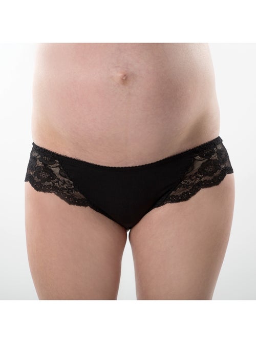 Culotte de maternité angélique avec dentelle 'bogema' - Kiabi Culotte de maternité angélique avec dentelle 'bogema' - Kiabi