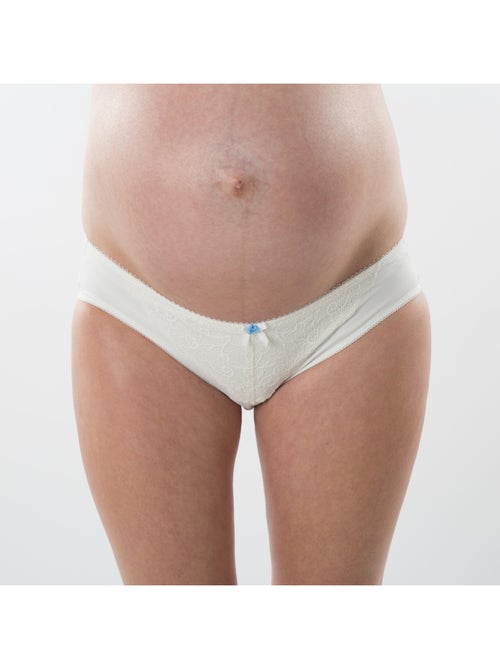 Culotte de maternité aquamarine 'bogema' - Kiabi Culotte de maternité aquamarine 'bogema' - Kiabi