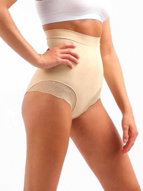 Culotte Dentelle amincissante Ventre Plat - Kiabi Culotte Dentelle amincissante Ventre Plat - Kiabi