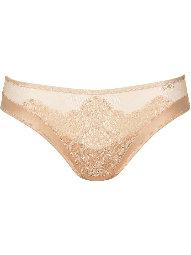 Culotte dentelle diva Jaune - Kiabi