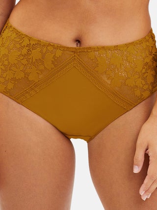 Culotte dentelle et microfibre 'Sans complexe'