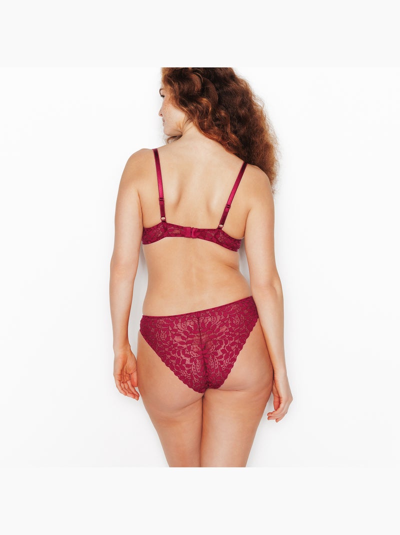 Culotte dentelle isadora - rougegorge lingerie Bordeaux - Kiabi