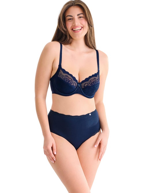 Culotte échancré taille haute everyday - Kiabi Culotte échancré taille haute everyday - Kiabi