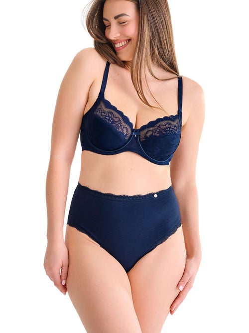 Culotte échancré taille haute everyday - Kiabi Culotte échancré taille haute everyday - Kiabi