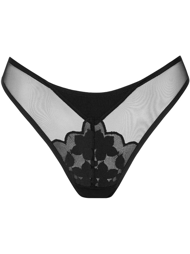 Culotte échancrée leonie Noir - Kiabi