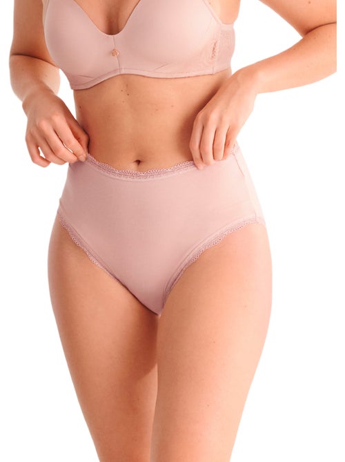 Culotte échancrée taille haute everyday - Kiabi Culotte échancrée taille haute everyday - Kiabi