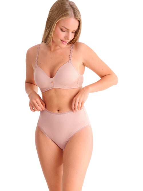 Culotte échancrée taille haute everyday - Kiabi Culotte échancrée taille haute everyday - Kiabi