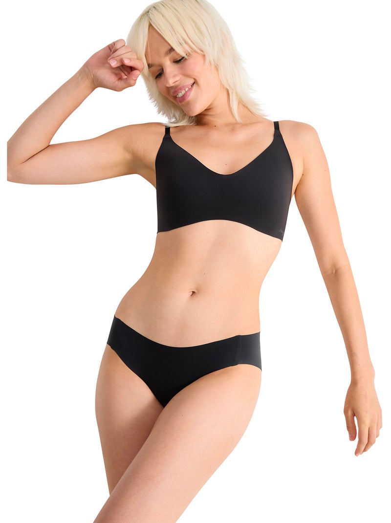Culotte échancrée zero feel Noir - Kiabi