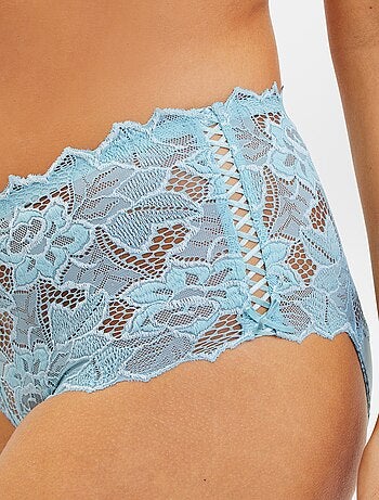 Culotte en dentelle et microfibre Arum 'Sans Complexe'