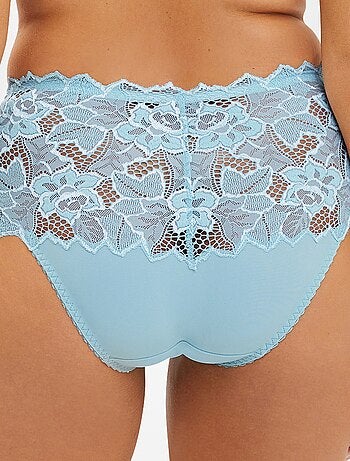 Culotte en dentelle et microfibre Arum 'Sans Complexe'