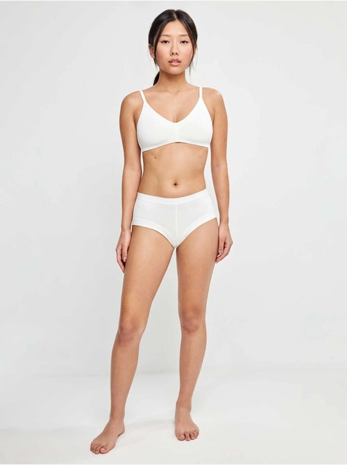 Culotte en microfibre - Kiabi