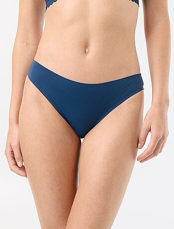 Culotte en microfibre et en dentelle