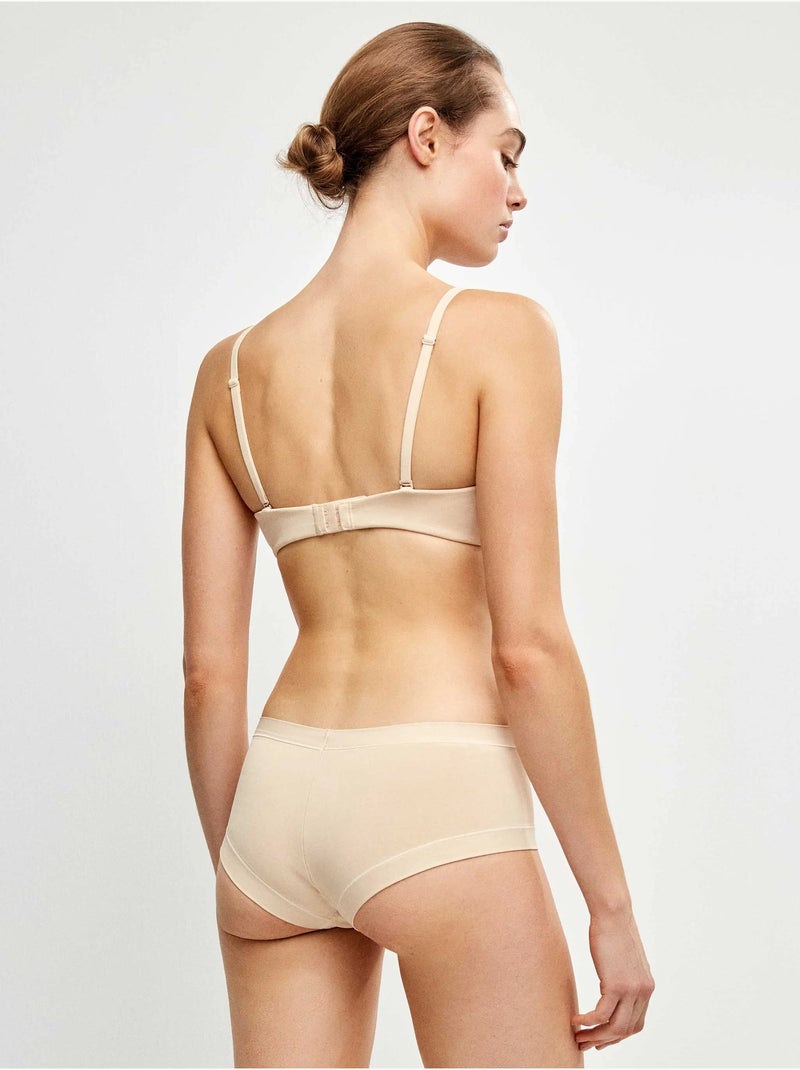 Culotte en microfibre Rose - Kiabi