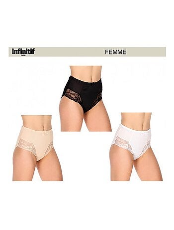 Culotte Femme INFINITIF - Pack de 3