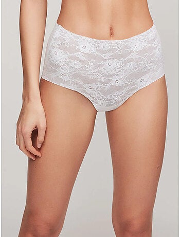 Culotte haut enveloppant coupe laser