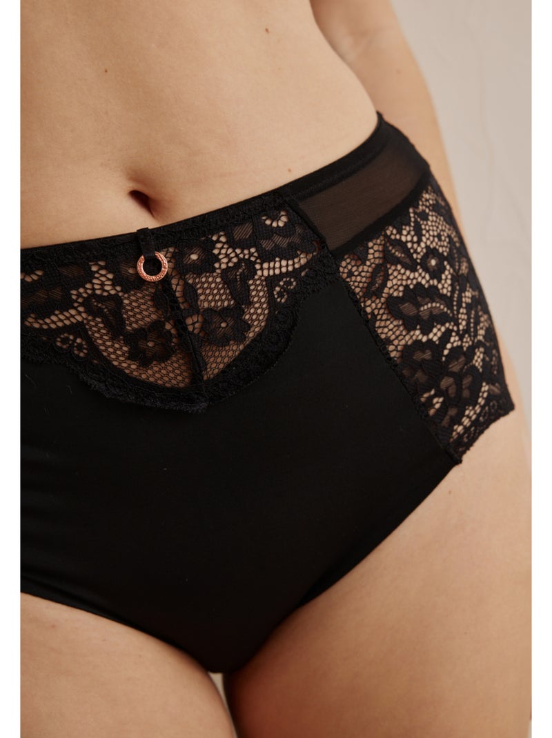 Culotte haute beauty Noir - Kiabi