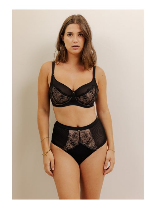 Culotte haute charmante - Kiabi