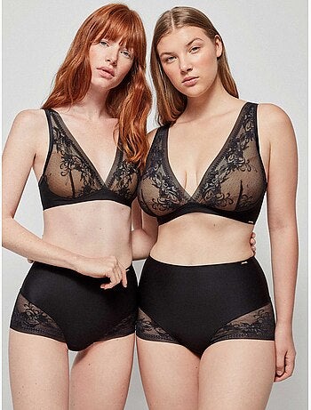 Culotte haute effet enveloppant