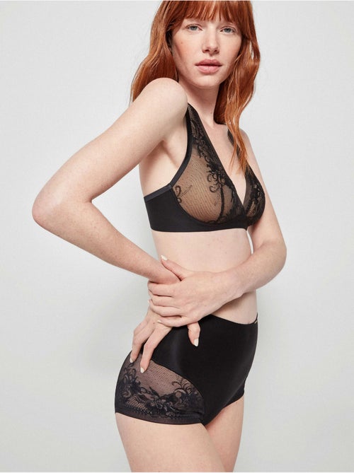 Culotte haute effet enveloppant - Kiabi