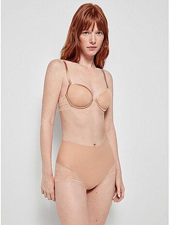 Culotte haute effet enveloppant