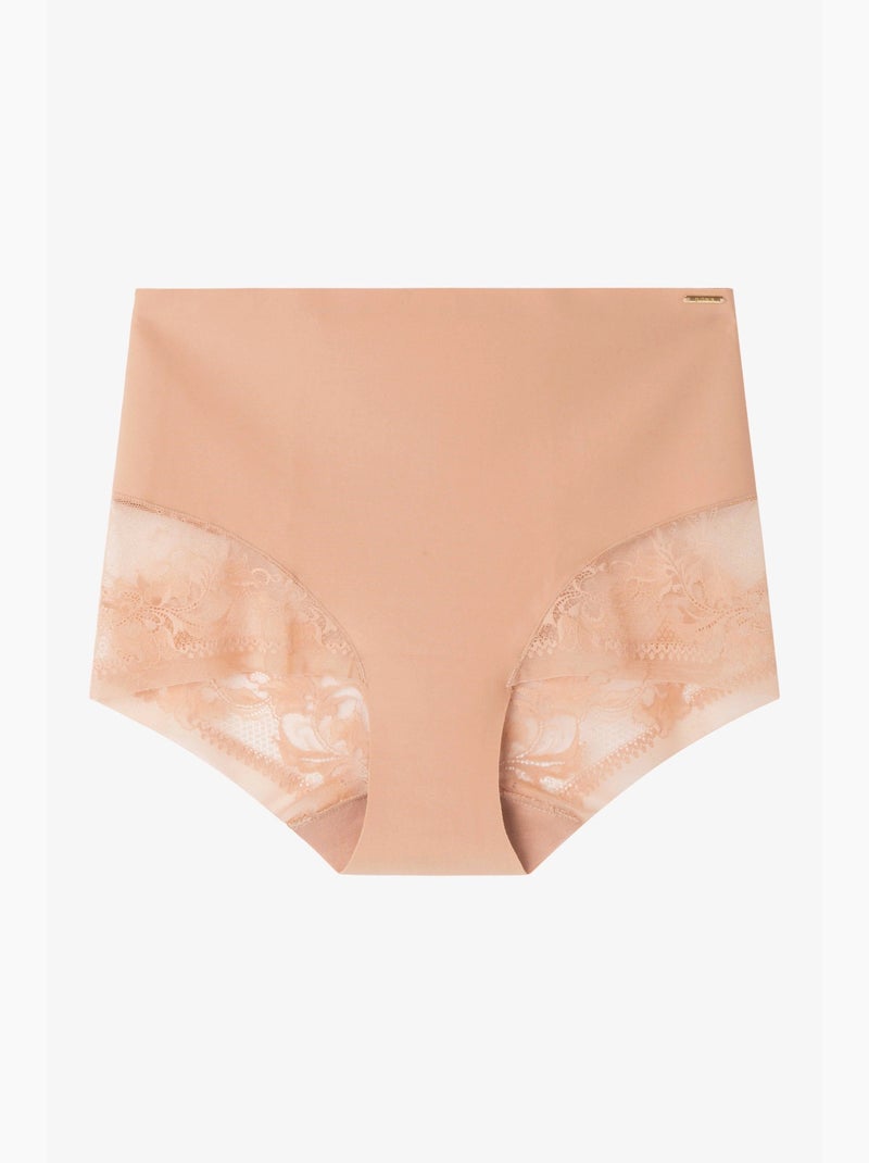 Culotte haute effet enveloppant Rose - Kiabi
