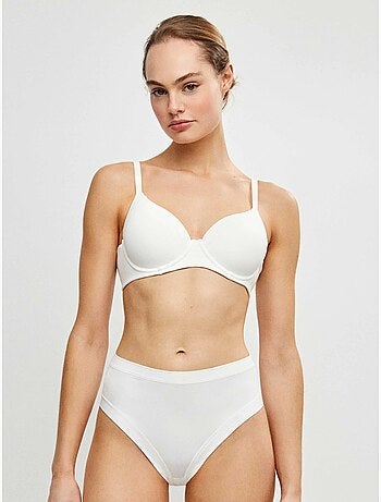 Culotte haute en microfibre