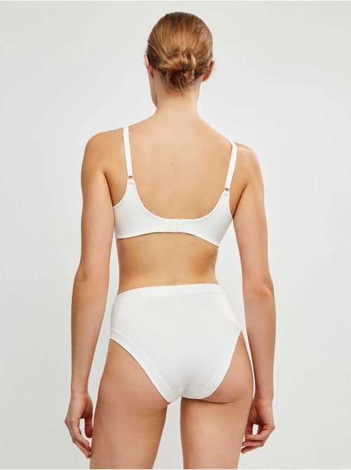 Culotte haute en microfibre - Kiabi