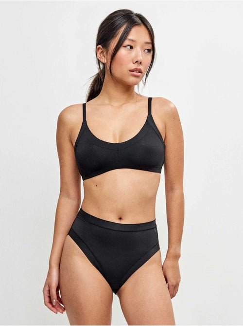 Culotte haute en microfibre - Kiabi